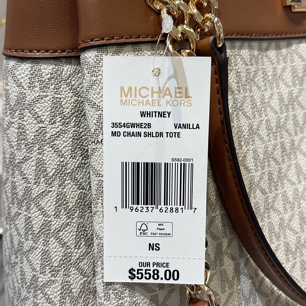 Michael Kors Whitney Medium Signature Logo Tote Bag
Vanilla
NWT - Picture 9 of 16